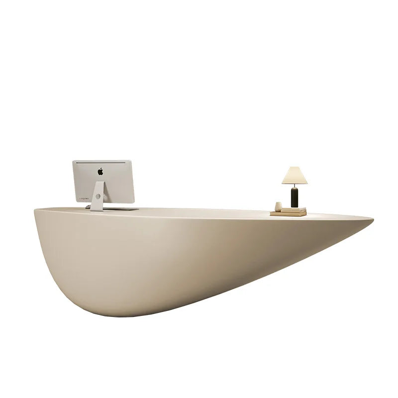 Shop Counter Desk Luxury Receiption Clothing Store Display Table Reception Long Bank Exhibitor Furniture Empfangstheke Office