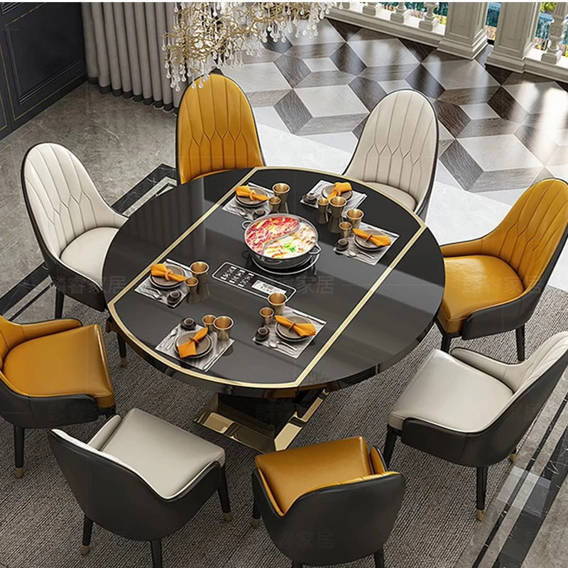 Acrylic & Ceramic Dining Table – Extendable, Foldable, Portable Mini Console, High Cafe & Kitchen Tables