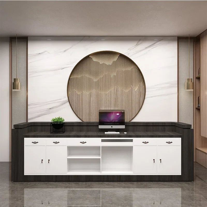 Long Executive Reception Counters and Desks