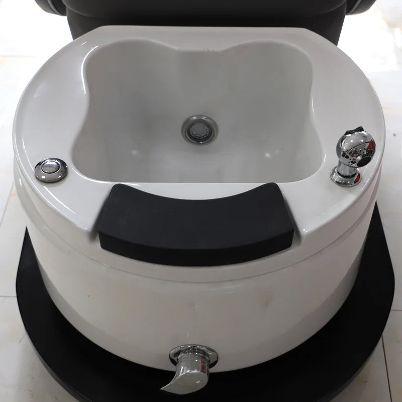 Beauty Salon Pedicure Chair – Nail Tech Supplies, Spa Chair, Professional Podiatry Stool, Makeup Covers, and Hair Cutting Furniture