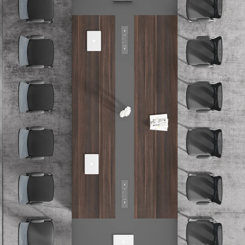 Computer standing conference table—metal design