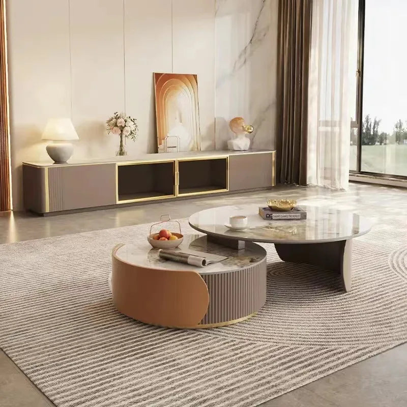 Luxury Round Nordic Coffee Table