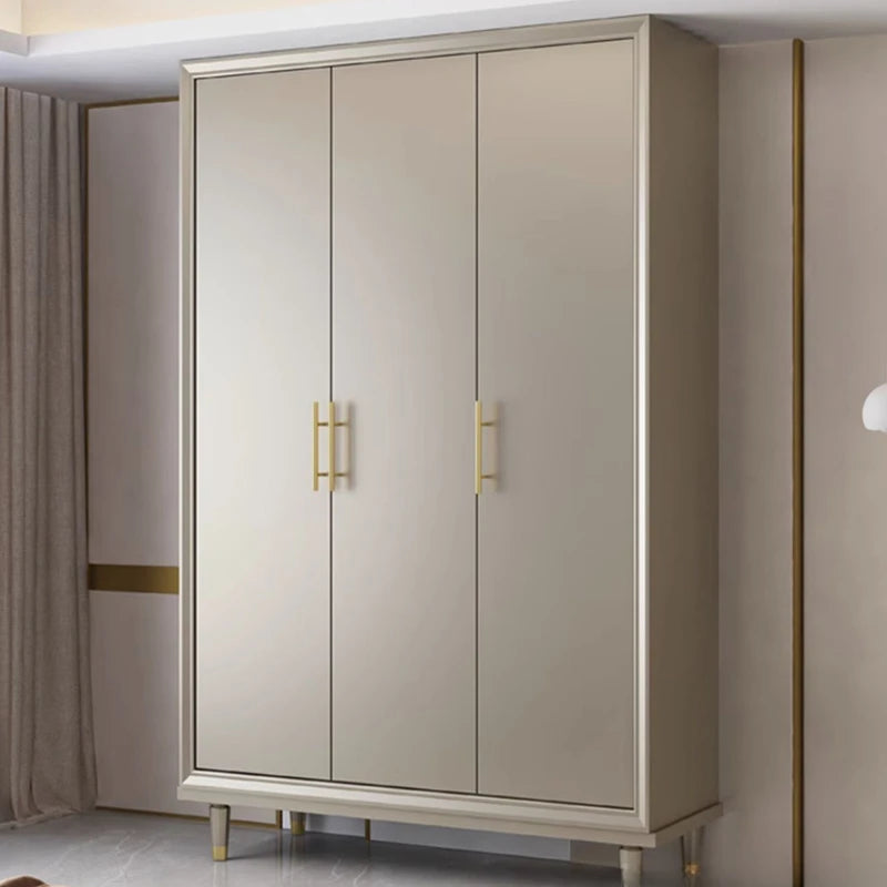 Nordic Design Closet Wardrobe Creative Indoor Wood Minimalist White Wardrobe Closet European Armario Exterior Furniture Bedroom