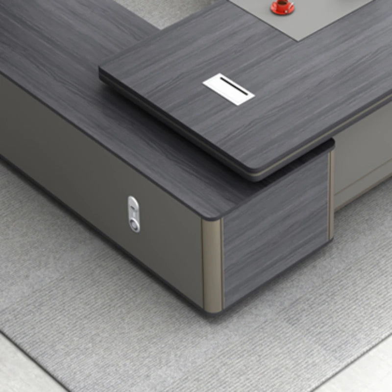 Multifunctional L-Shaped desk suitable for home or office