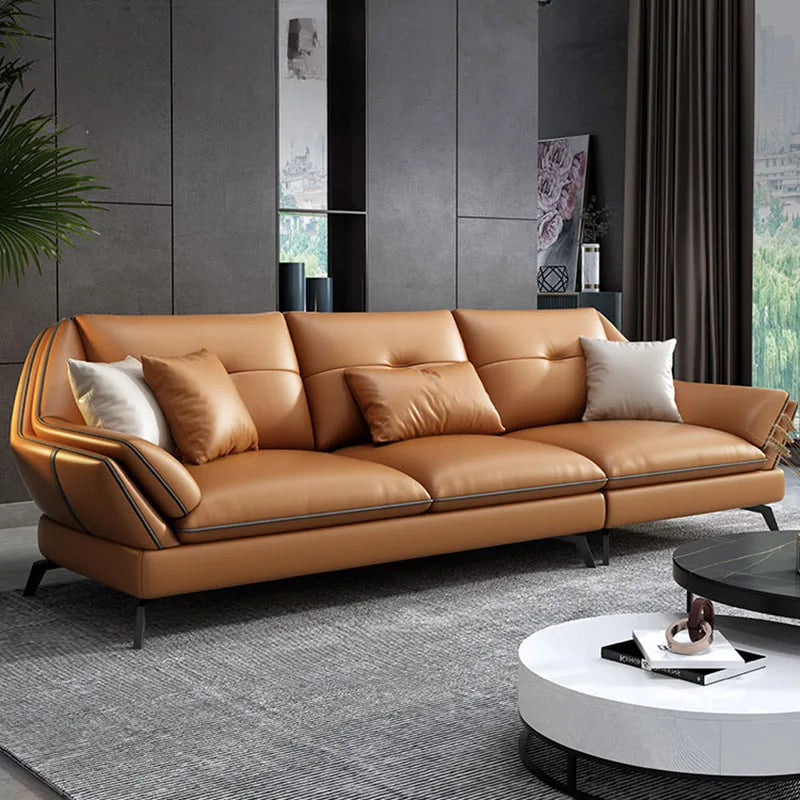 Sectional Corner Armchair Single Living Room Sofas Luxury Modern Nordic Lounge Couch Long Reading Sofa Para Sala Home Furniture