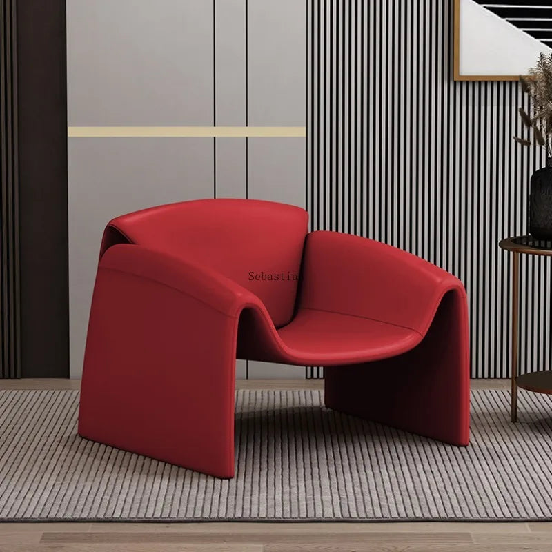 Internet Celebrity Creative Light Luxury Leisure Designer Lazy Living Room Crab Chair Modern Minimalist Single Person Sofa