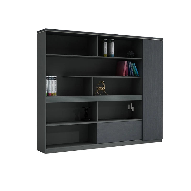 Filing Cabinet Modern Simple Light Luxury Bookcase Floor- Mounted Locker of The President Office Furniture