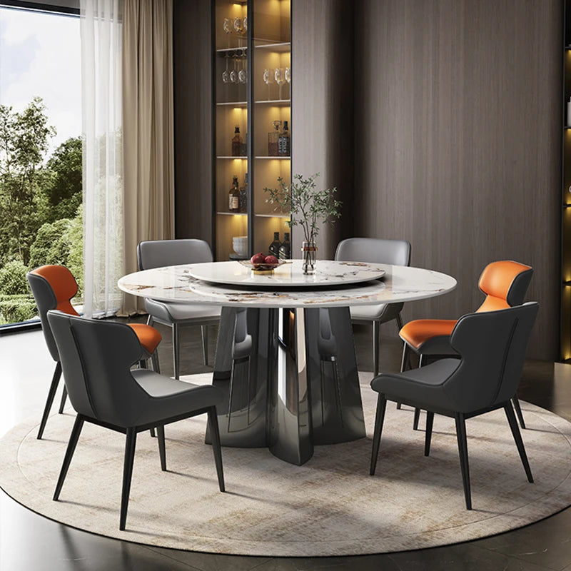 Italian Luxury Design Dinning Table Simplicity Leisure Home Coffee Table Modern Nordic Sillas Para Comedor Kitchen Furniture