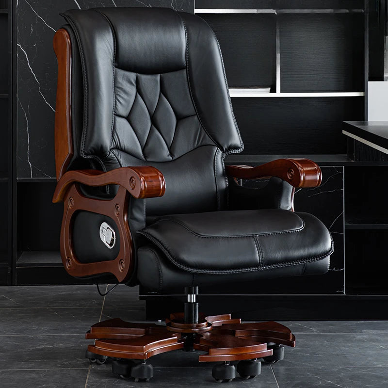 Comfy Ergonomic Executive Office Chair with massage features