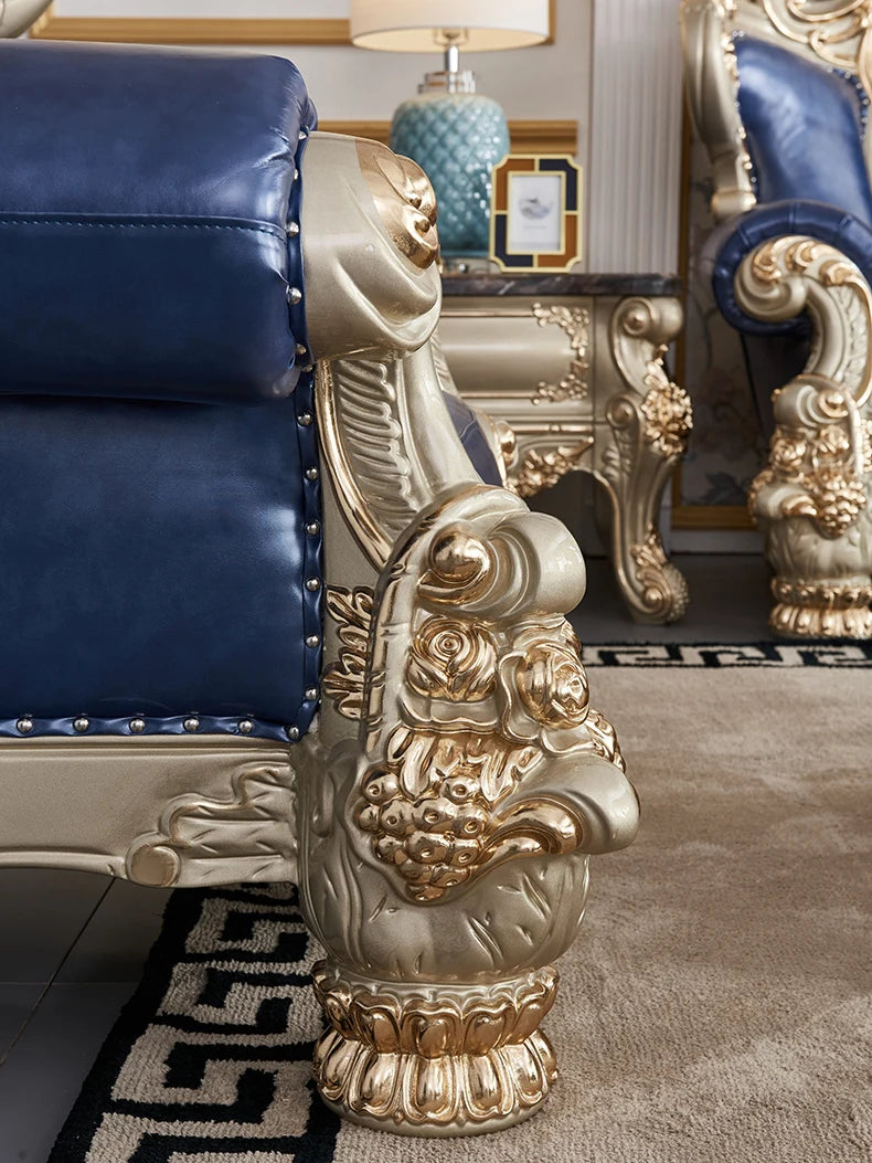 7-Seater Royal Luxury Antique Living Room Sofa Set