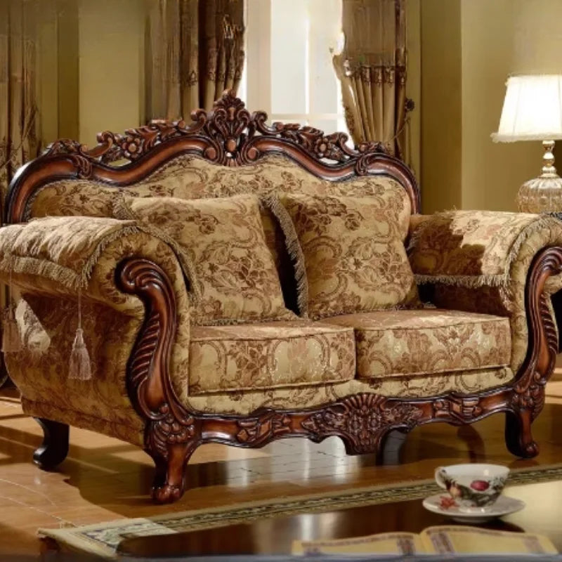 Wood Two Seater Fancy Sofas Bedroom Relaxing Lounge Armchair Lazy Sofas Recliner Floor Luxury Woonkamer Banken Home Furniture