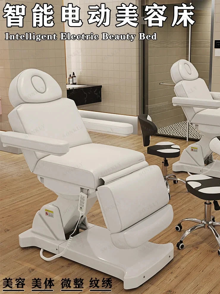 Simple Electric Beauty Bed Massage Couch Plastic Beauty Tattoo Tattoo Bed Hair Transplant Treatment Chair