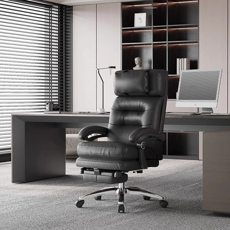 Comfy Footrest Office Chair for Home and Gaming