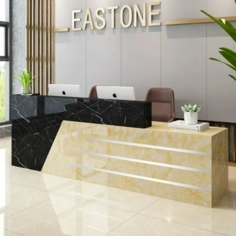 Modern Office Reception Desks and Standing Cashier Counters