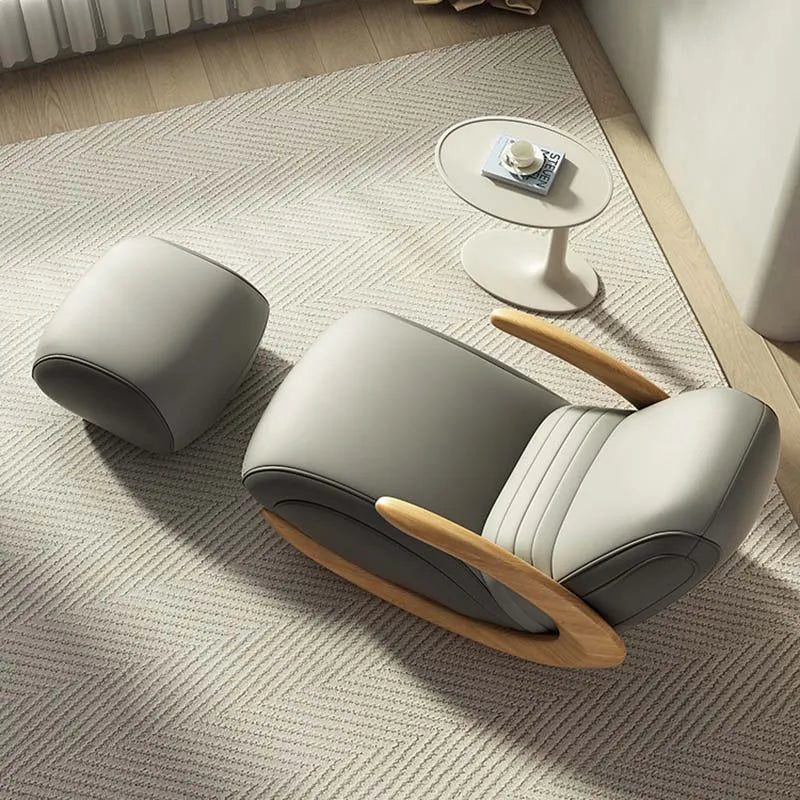 Ergonomic Balcony Chair – Luxury Rocking Lounge Chair