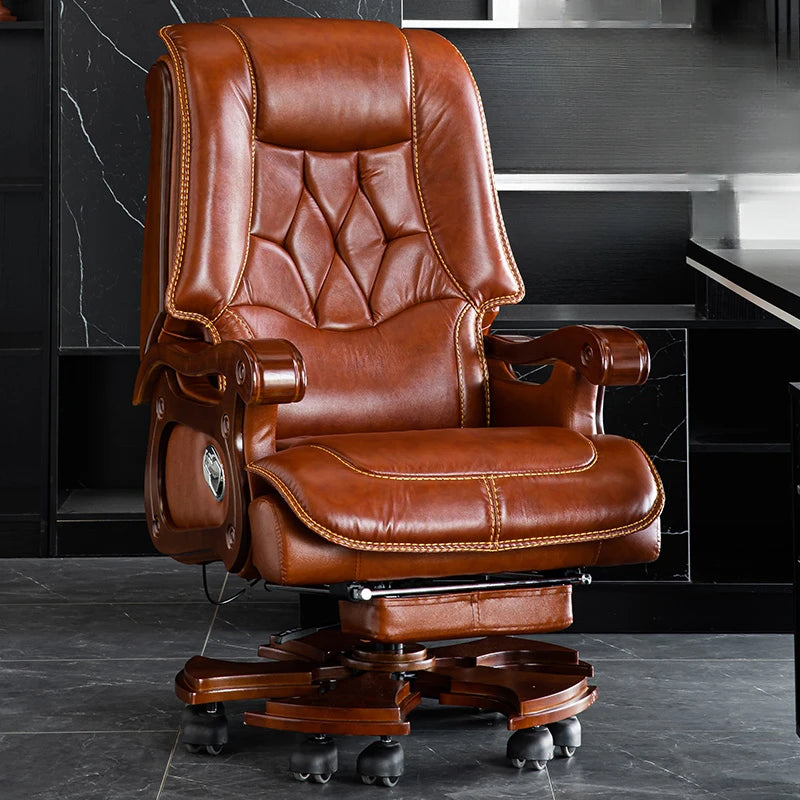 Comfy Ergonomic Executive Office Chair with massage features