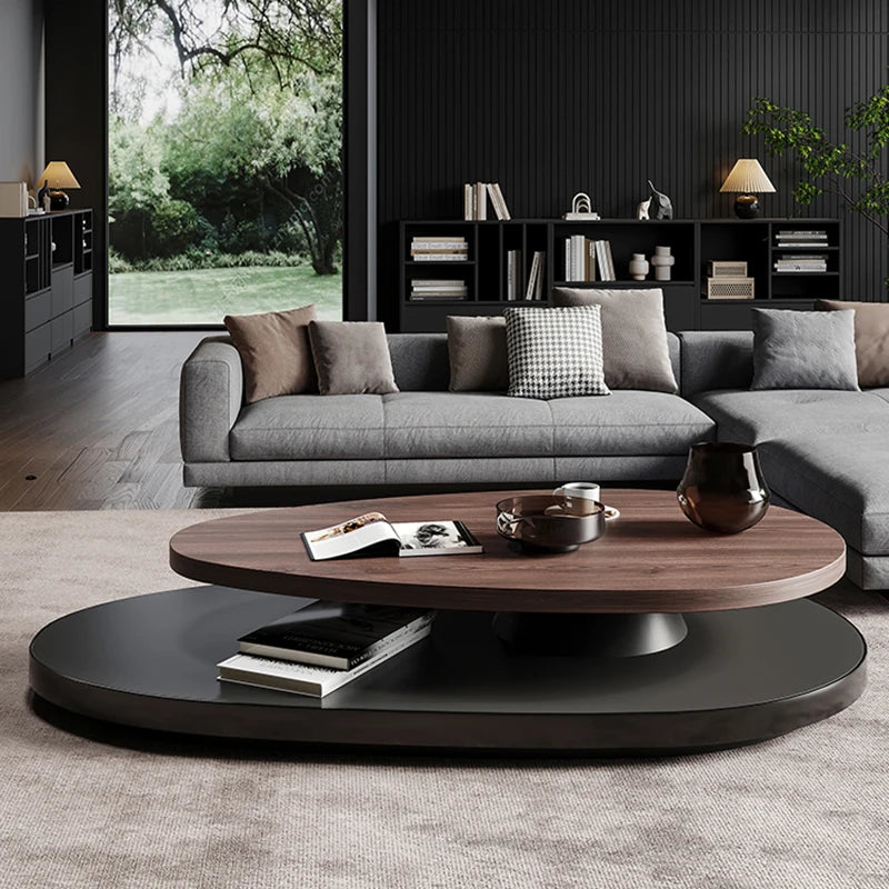 Nordic Luxury Coffee Table – Italian Wooden Design