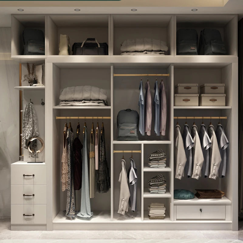 Japanese Wardrobe Clothing Rack Girl Underwear Design Cafe Bar Multifunctional Drawer Closet Salon Guardaropa Wooden Furniture