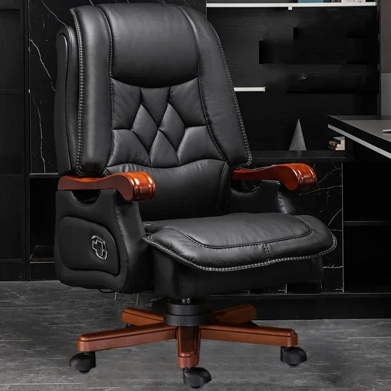 Ergonomic Massage Gaming Chair – Luxury Folding Office Armchair