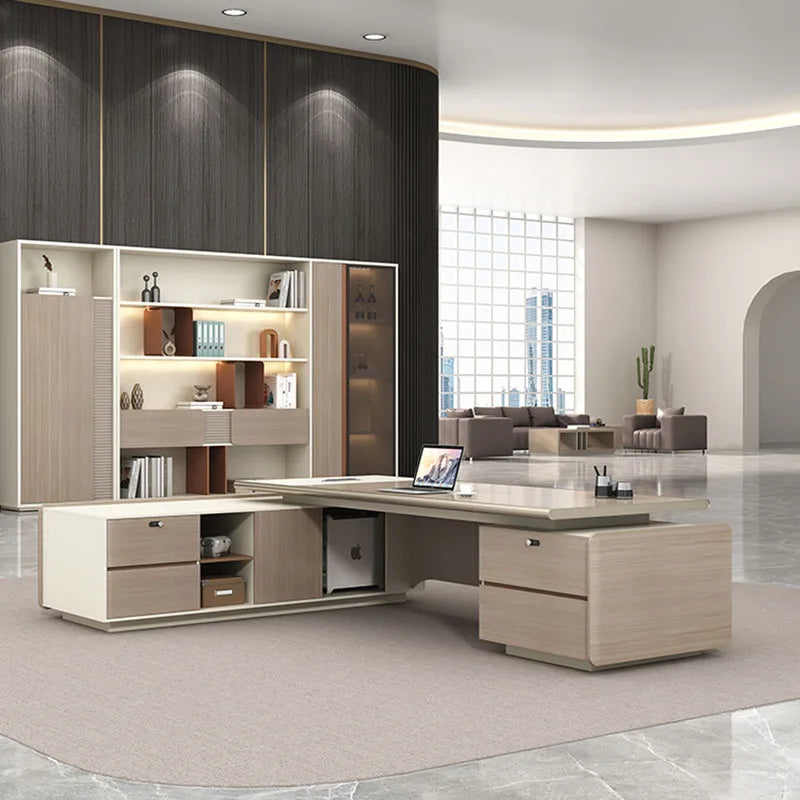 Writing Desk for Bedroom or Meeting Room, Organizer and Reception Table, Gaming Desk, Office Furniture