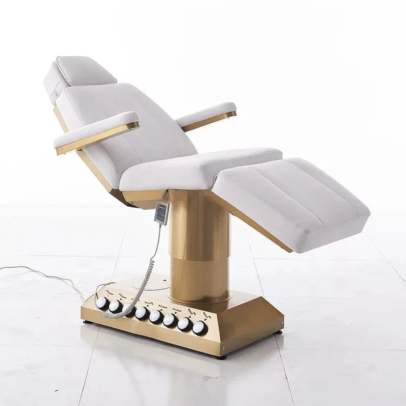 Treatment Chair Professional Beautician Stretcher Esthetician Bed Cosmetology Aesthetic Marquise Camilla De Spa Eyelash Tattoo