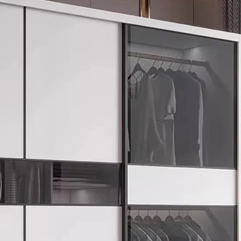 Luxury Modern Wardrobes Display Mirror Clothing Rack Wooden Nordic Cabinets Organizer Glass Closets Abiertos Salon Furniture