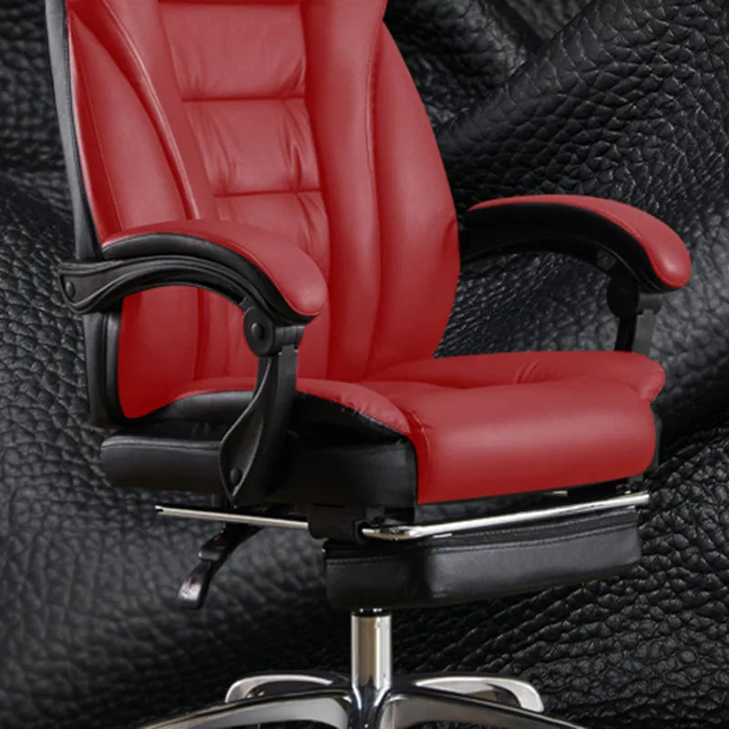 Waterproof Design Office Chairs Arm Extension Luxury Roller Office Chairs Executive Footrest Cadeira Escritorio Office Furniture