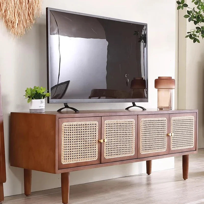 Industrial TV Stand – Luxury Modern Wall Unit for Comfortable Living Room Decor