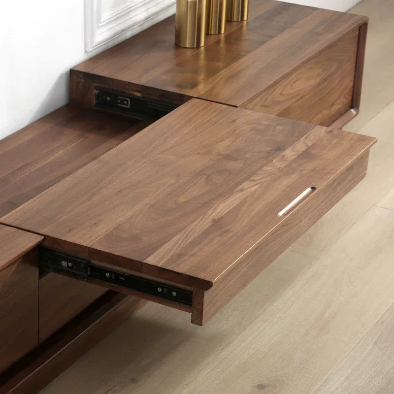 Modern Farmhouse Floating TV Stand – Comfortable Entertainment Unit