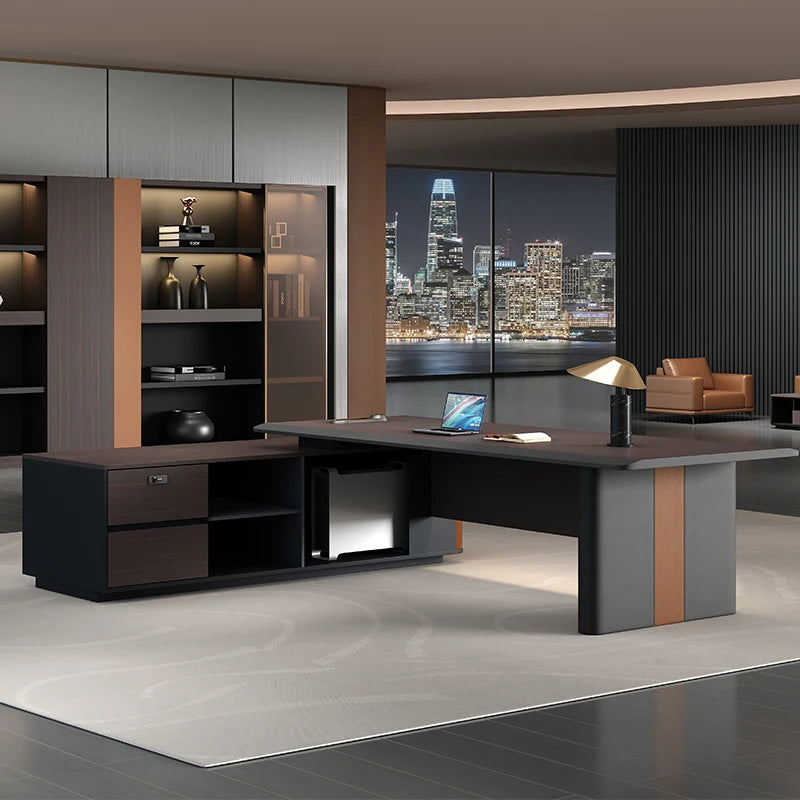 Reading Desk Computer Office Furniture Offices Room Workshop Table Home Multifunction L Shaped Tisch Workstation Desks Offer