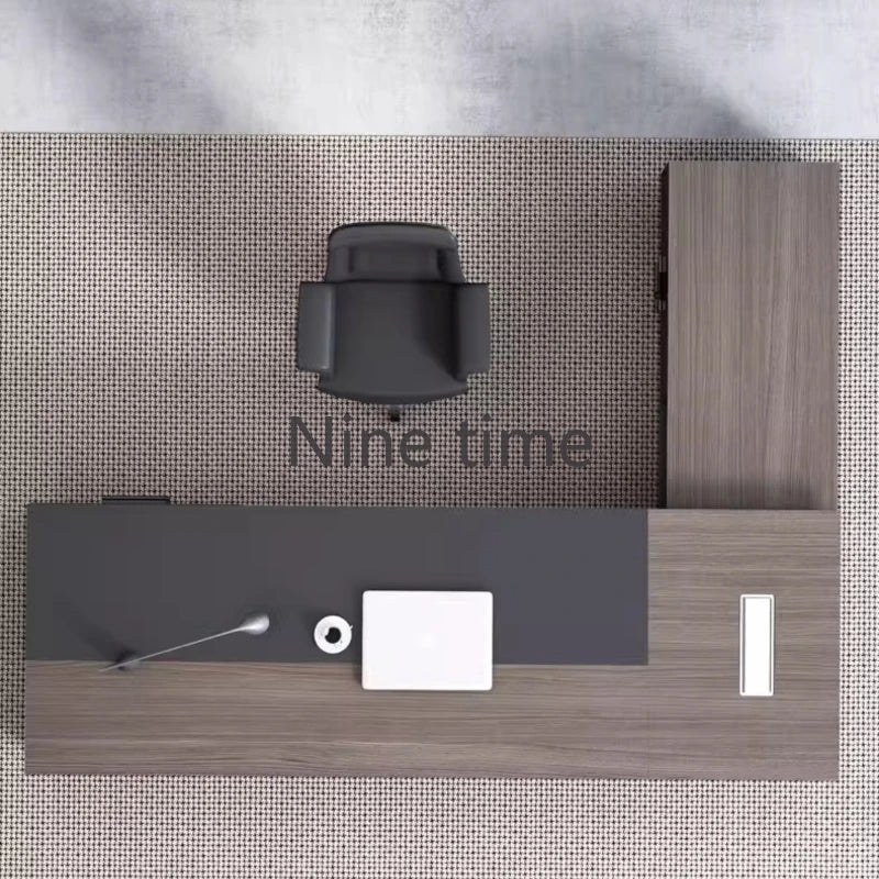 Modern Ergonomic Corner L-Shaped Office Desk