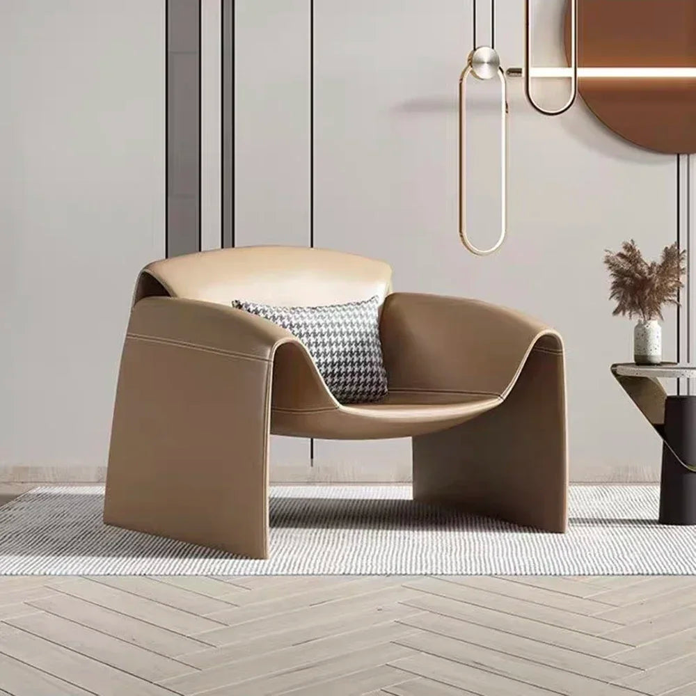 Minimalist Living Room Chairs – Modern Design with Handles