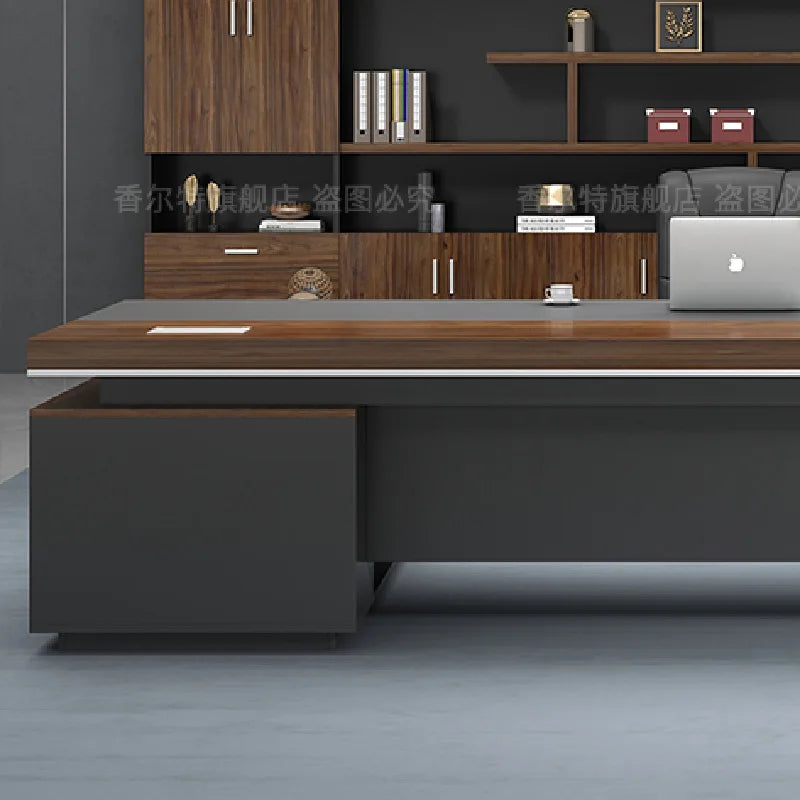 Luxury L-Shaped Office Desk