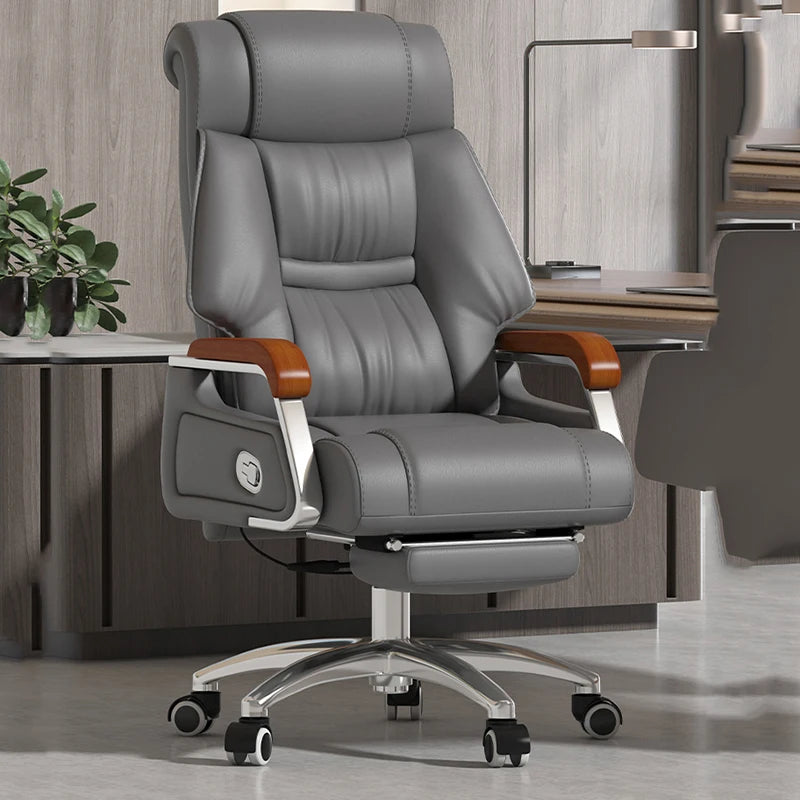 Leather Boss Chair - Comfortable and Durable