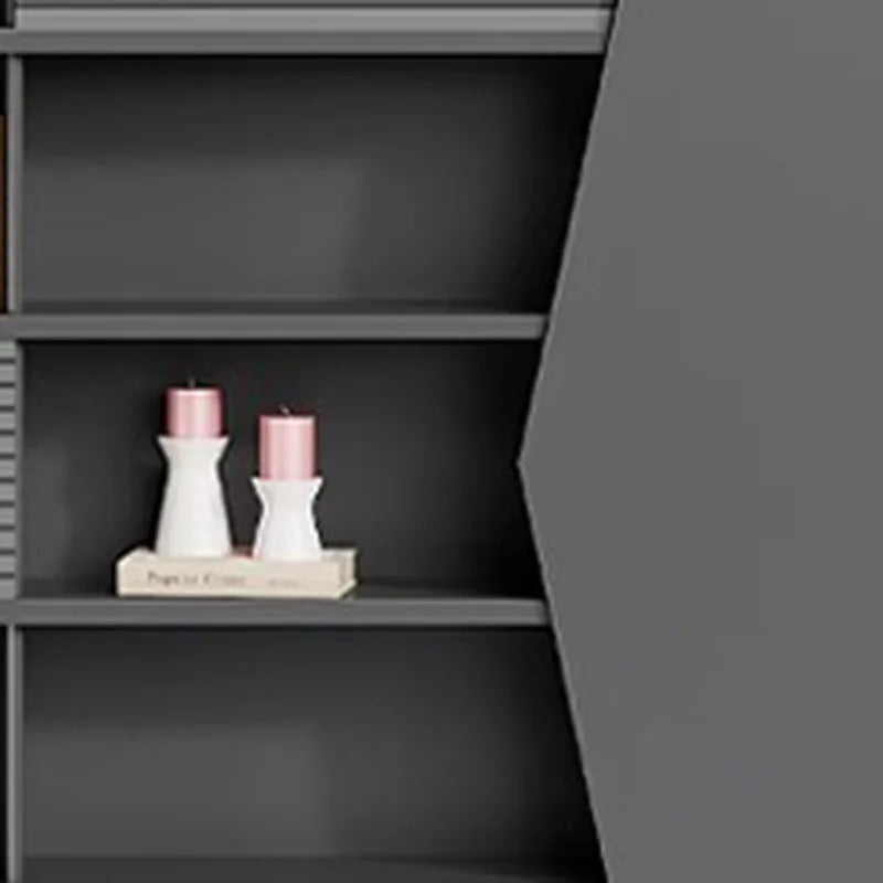 Doors Open Filing Cabinet Wooded Italian Storage Display Office Cupboards Stand Rangement Armoires De Salon Modular Furniture