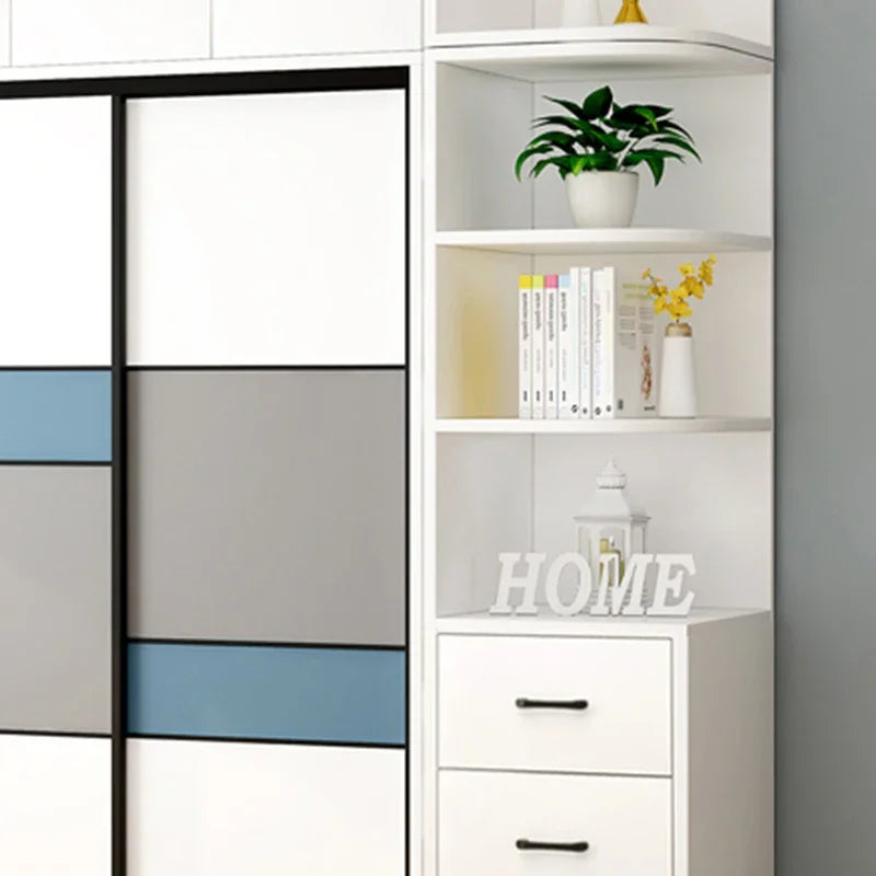 Women Modern Wardrobe European Luxury Drawer Nordic Living Room Wardrobe Bedroom Storage Dressers Roupeiro Home Nordic Furniture