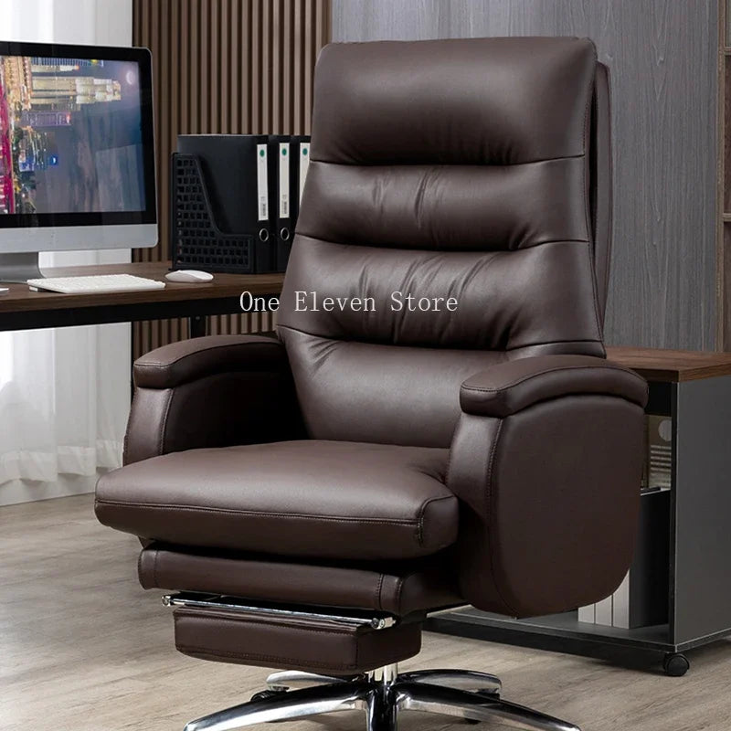 Luxury Ergonomic Computer Armchair – Weightless, Reclining, and Rotating