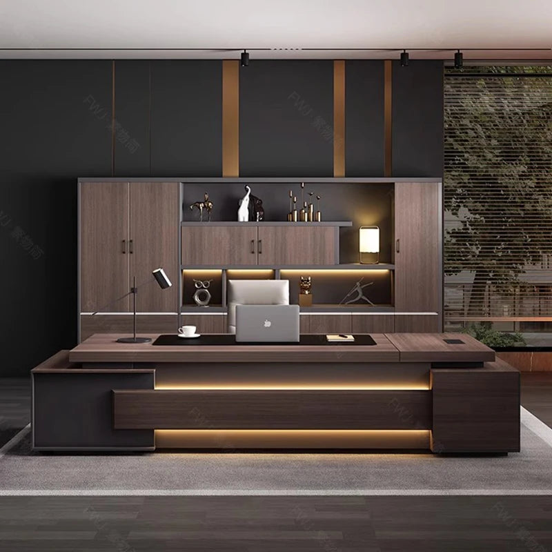 Corner Folding Executive Office Desk