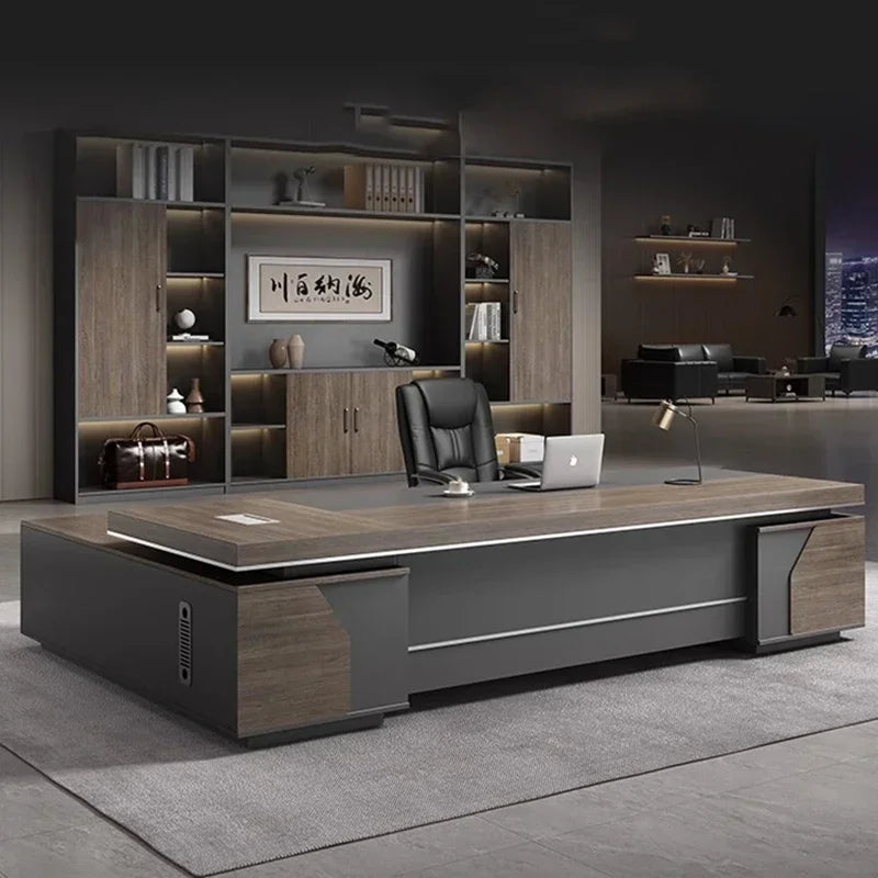 Kawaii L-Shaped Gaming Desk – Ideal for Study, Conference, and Office Use