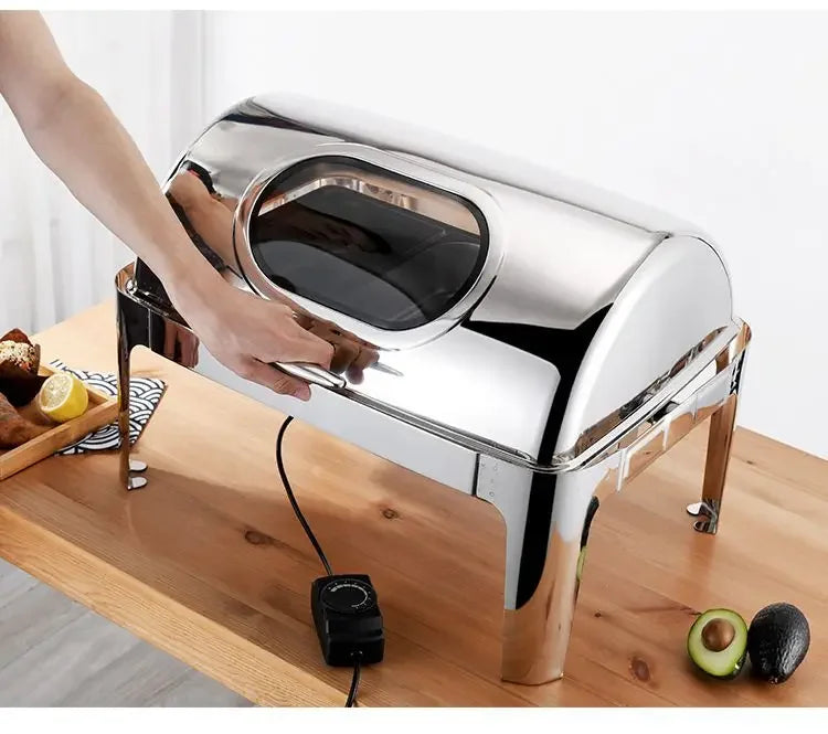 Stainless Steel Chaffing Dishes Buffet Catering Food Warmer Cheffing Chafing Dish Buffet Set Hot Pot Sets For Hotel Restaurant