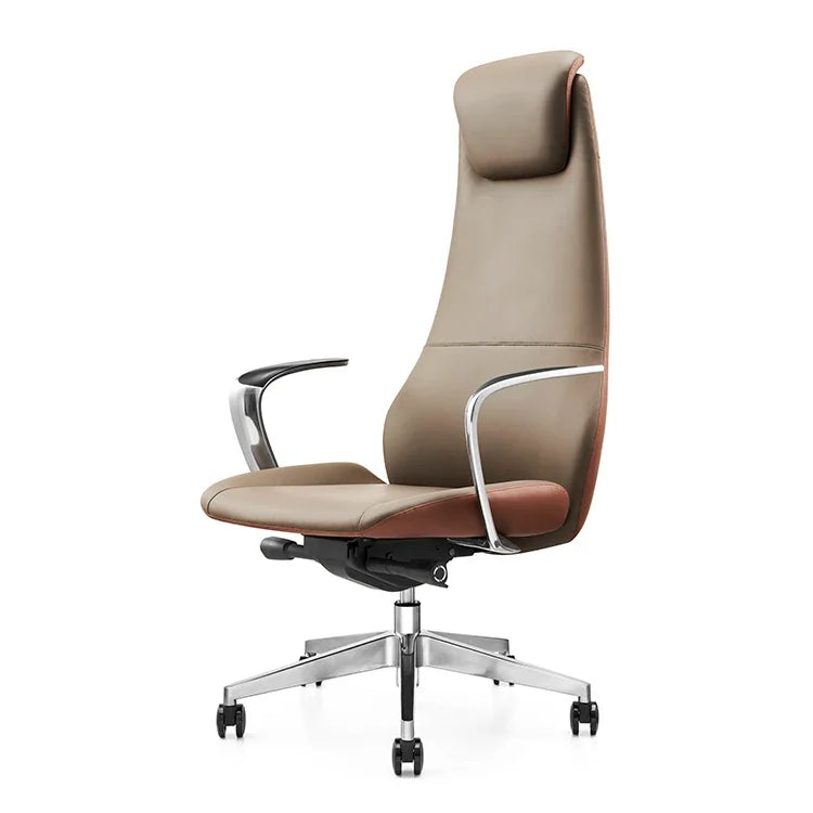 Wholesale High Back Pu Ergonomic Swivel Office Chair Executive Luxury Leather Office Chairs