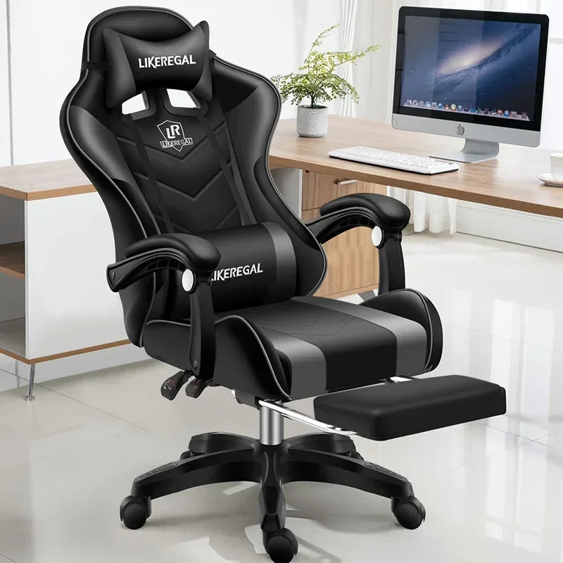 Comfortable Gaming Armchair: Ergonomic Backrest for Work and Relaxation