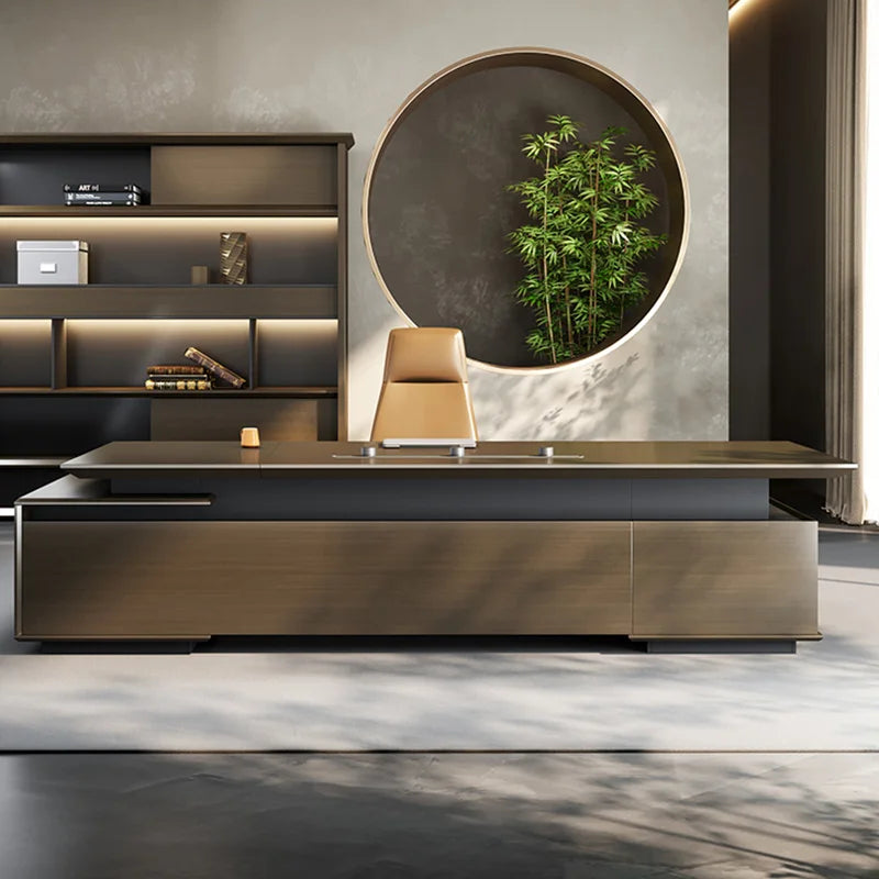Versatile Computer L-Shaped Desk – Office, Study, and Home Use
