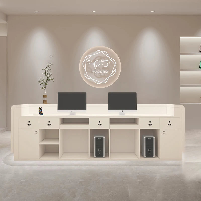 Minimalist Entrance Tables—Luxury Reception Desk