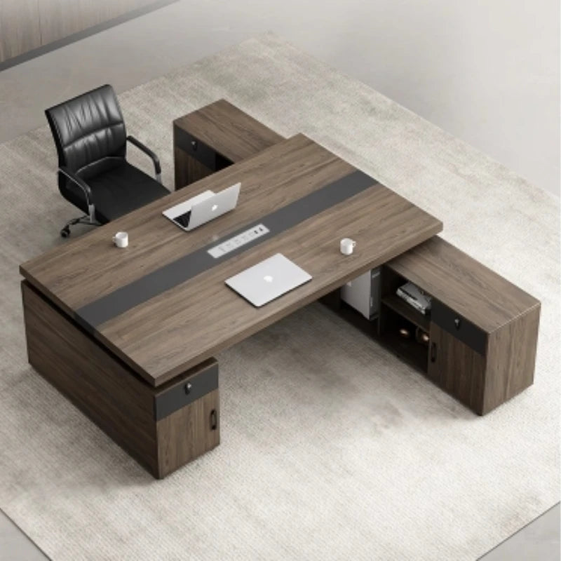Manmade Board Study Computer Desk Table Luxury Beautiful Bedroom Reading Table Desks Biurka Komputerowe Office Furniture