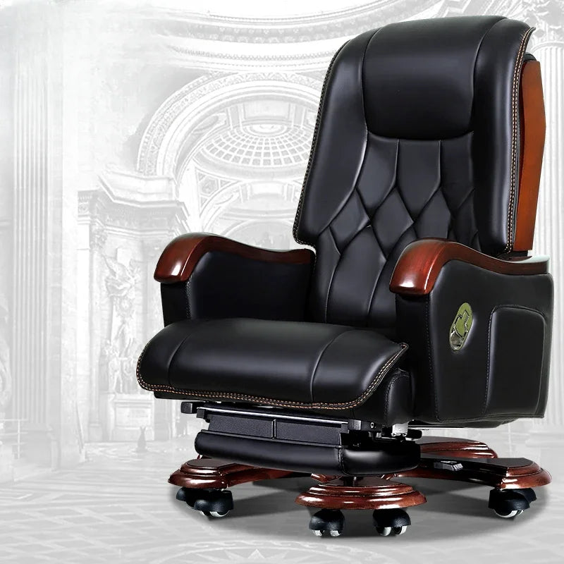 Swivel Reclining Office Chairs Stools Modern Leather Bedroom Office Chairs Salon Massage Sillas Para Comedor Luxury Furniture
