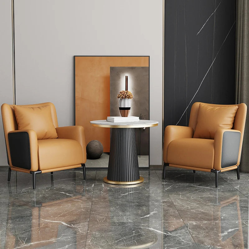 Ergonomic White Nordic Style Chairs