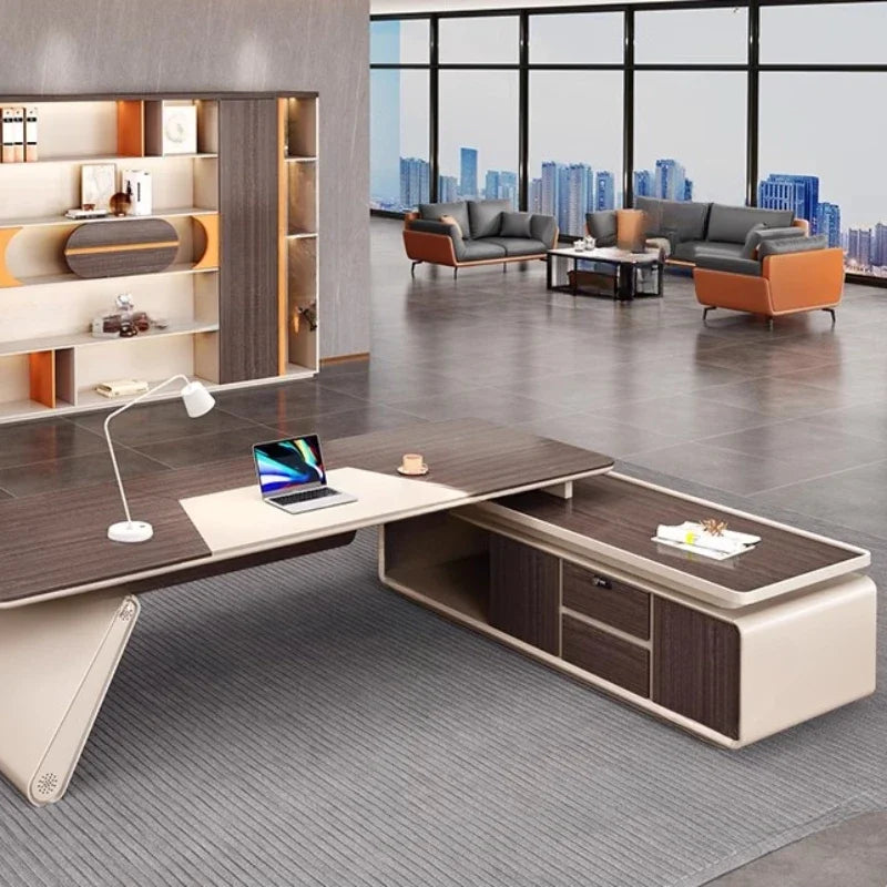 Professional Office Executive Desk Reading Home Computer Offices Room Desks Offer Accessories Auxiliary Table Study Furniture
