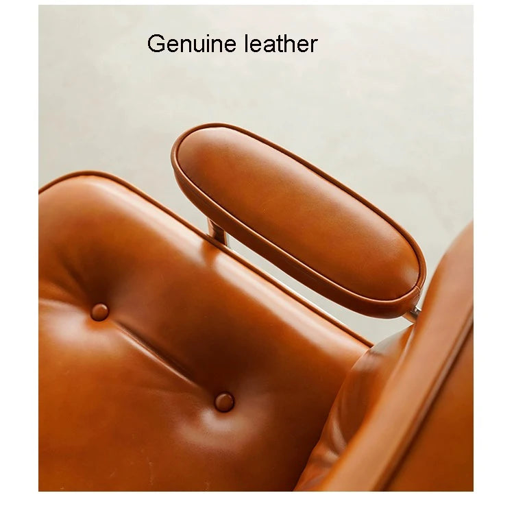 Office Chair Leisure Lobby Lounge Chair Leather Leathaire Fabric Aluminum Armchair Wheels Gas Lift Swivel for Office Study Room