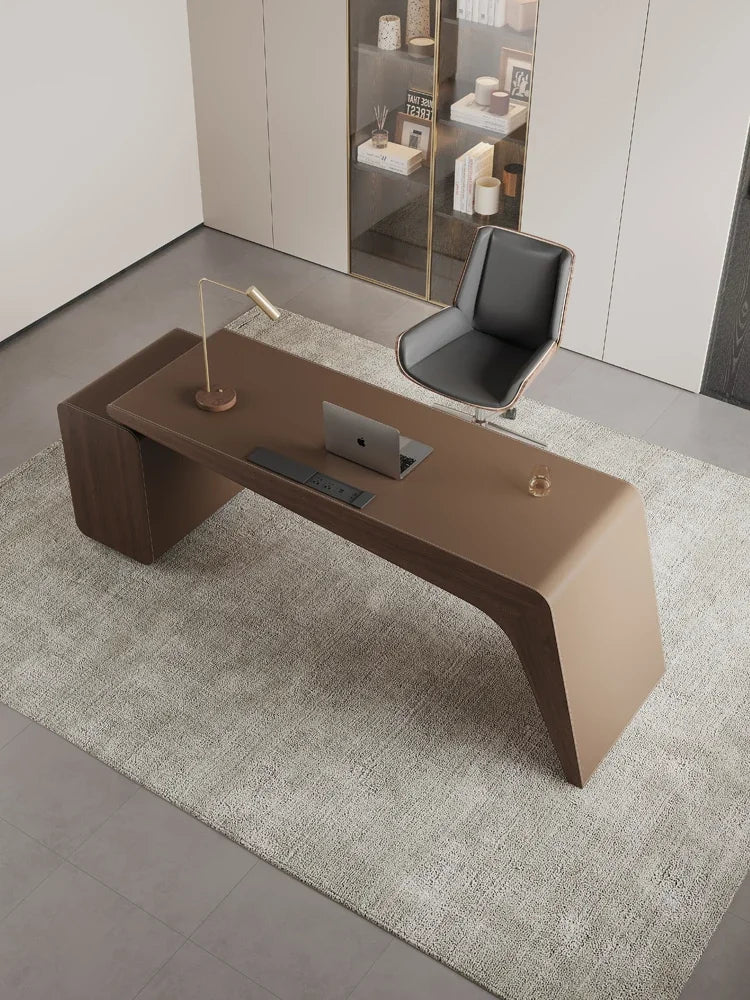 High-end saddleback writing desk, perfect for a study room or home office